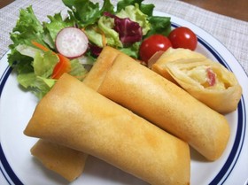 ベーコンポテト春巻き~時々チーズイン~