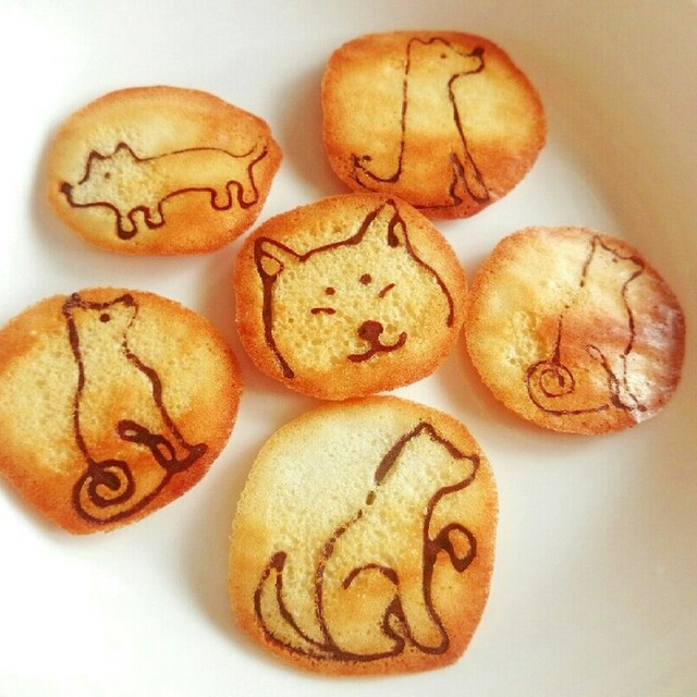 ワンコのお絵描きクッキー レシピ 作り方 By Punjab クックパッド 簡単おいしいみんなのレシピが366万品