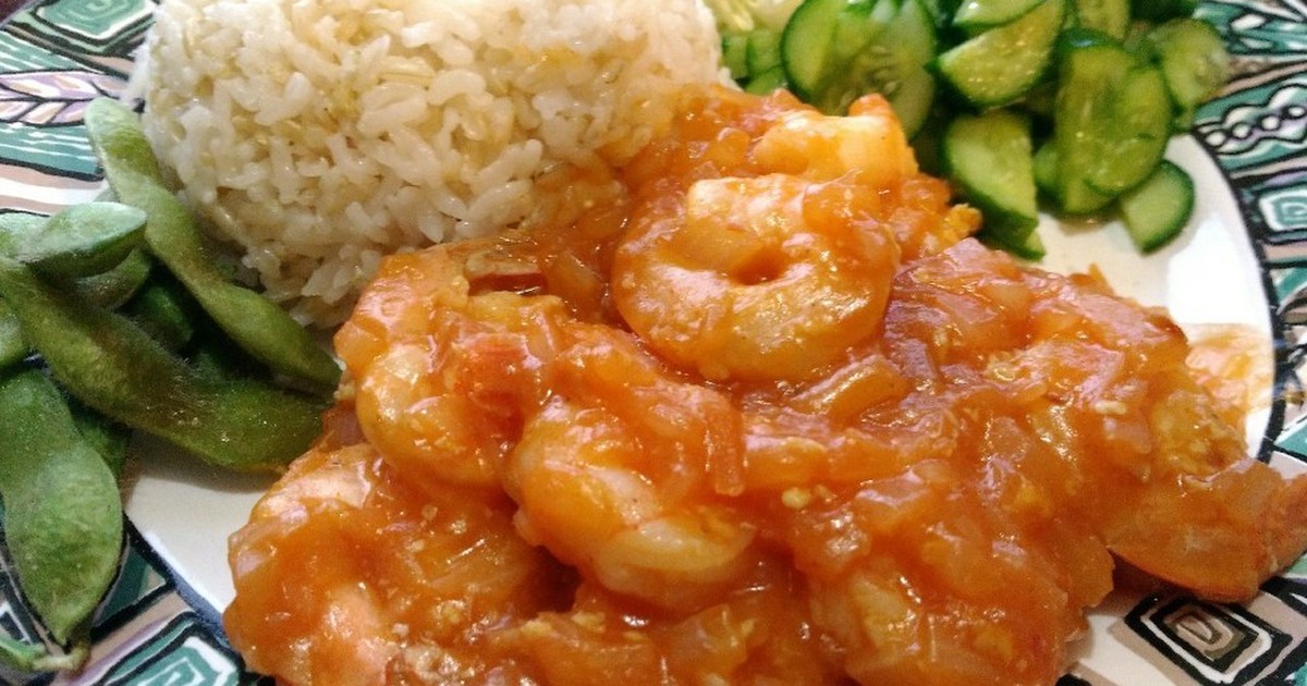 スイートチリソースで簡単エビチリ レシピ 作り方 By Megmeg21 クックパッド 簡単おいしいみんなのレシピが356万品