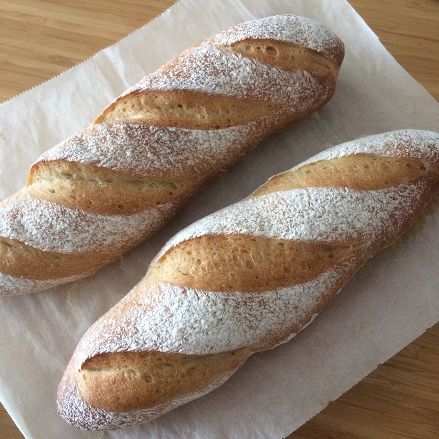 ゆっくり発酵 基本のパンの画像