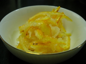 箸休めに~甘くて美味し~そのまんま柚子♪