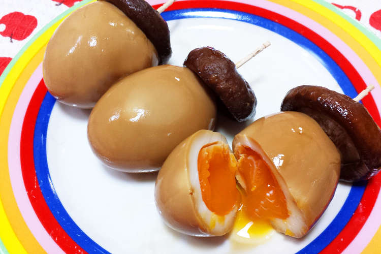 とろ り どんぐり煮玉子 味玉 レシピ 作り方 By 渡部アキ クックパッド 簡単おいしいみんなのレシピが375万品