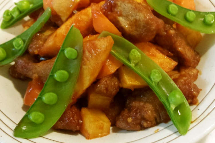豚肉の春野菜彩りウエスタン風 レシピ 作り方 By バタコさん クックパッド 簡単おいしいみんなのレシピが351万品