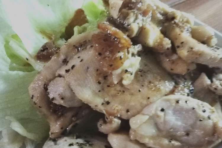 鶏ムネ肉のガーリックレモンソテー レシピ 作り方 By うぃね クックパッド 簡単おいしいみんなのレシピが354万品