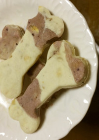 犬用　ローズヒップ＆バナナ焼き菓子