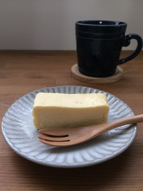とろける食感♡糖質オフチーズケーキ