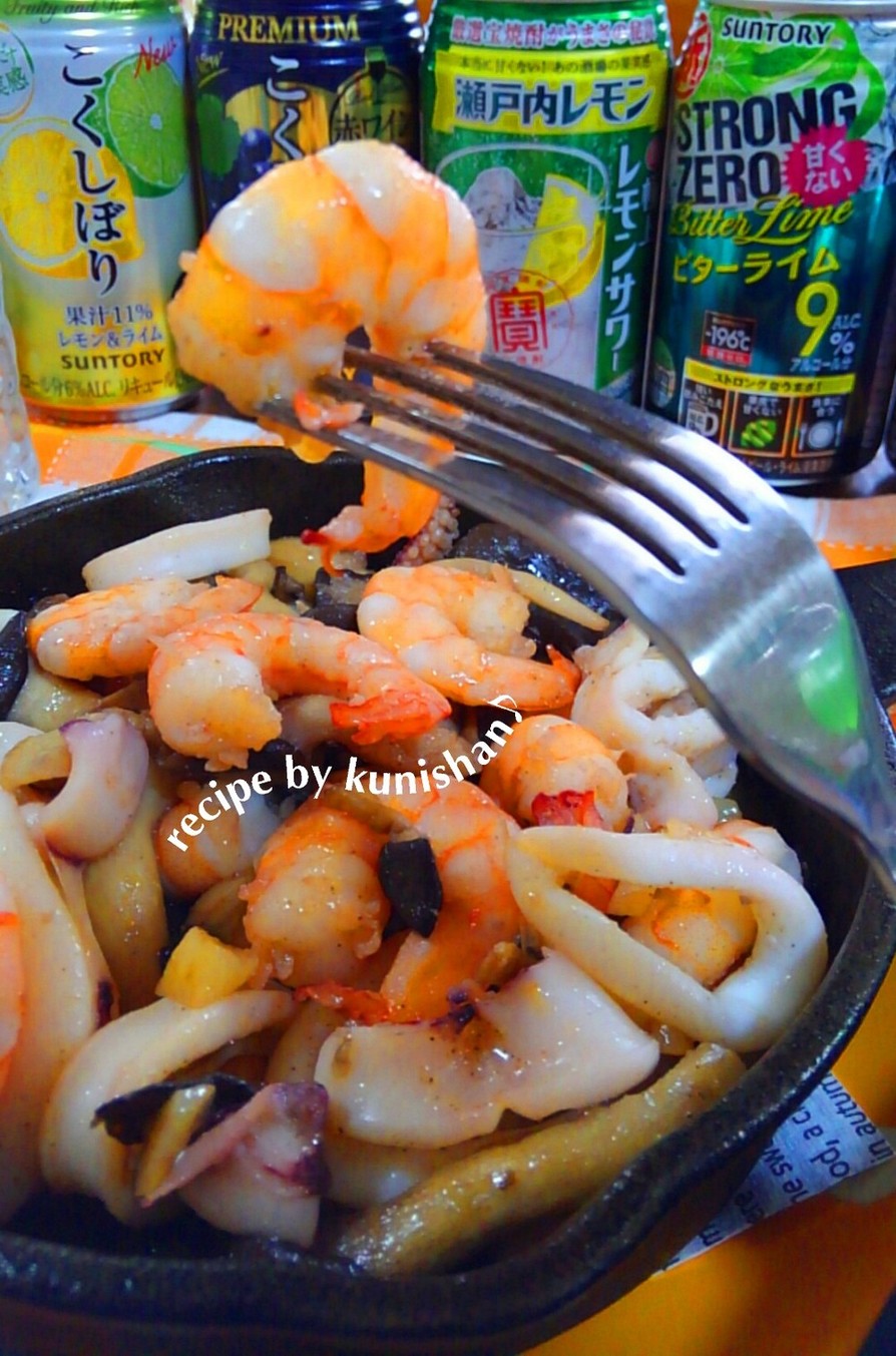 エビのガーリック焼き レシピ