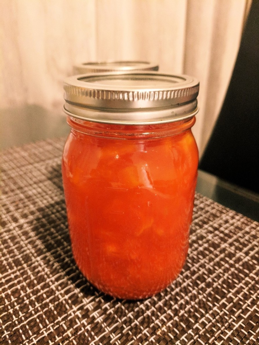 ピーチプリザーブのレシピ