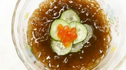 もずくの酢の物の写真