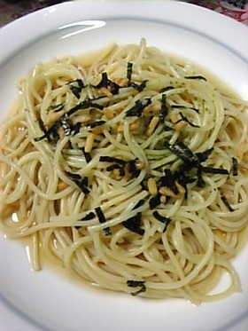 簡単!手抜き!お茶漬けスパゲティ