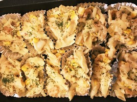 お弁当に節約作り置きえびコーングラタン★
