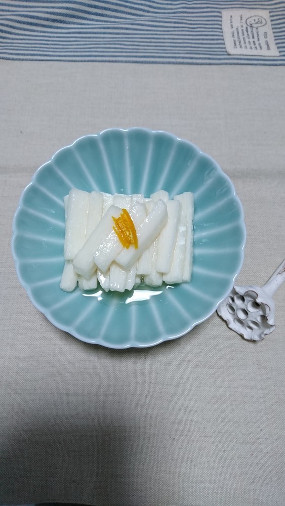 【簡単・さっぱり】長芋の漬け物 ゆず風味の画像