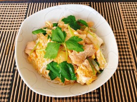 ふわとろ卵の親子丼♪