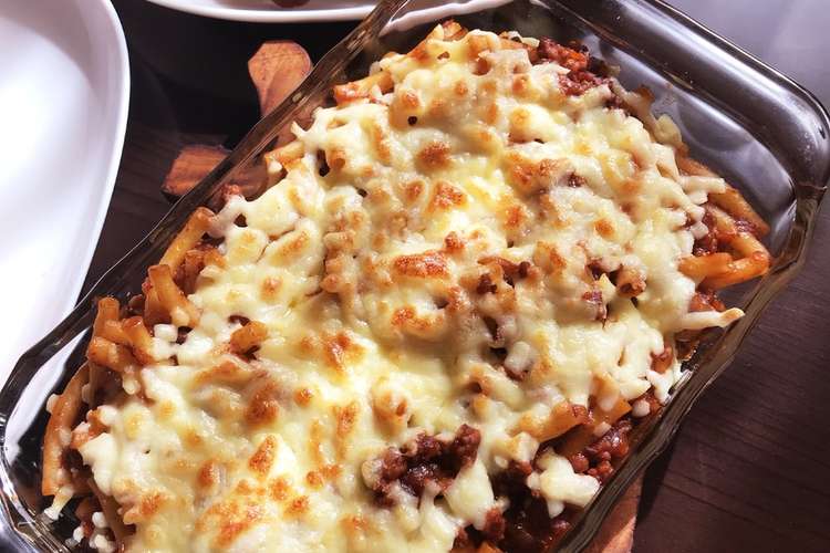 スパイシーミートマカロニグラタン レシピ 作り方 By クックloveまま クックパッド 簡単おいしいみんなのレシピが360万品