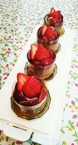 ビターチョコレートムースケーキ