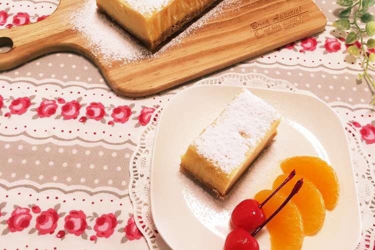 クリチ 生クリーム無しで本格チーズケーキ レシピ 作り方 By ヘルシーお菓子研究所 クックパッド 簡単おいしいみんなのレシピが357万品