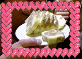 レンジで簡単パウンドケーキ