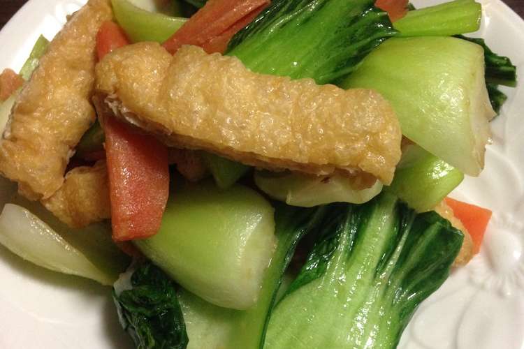 簡単に副菜が！野菜と油揚げの味噌炒め レシピ・作り方 By Sayacook38 【クックパッド】 簡単おいしいみんなのレシピが363万品