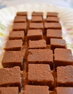 寒天★ミルクコーヒー生チョコ風
