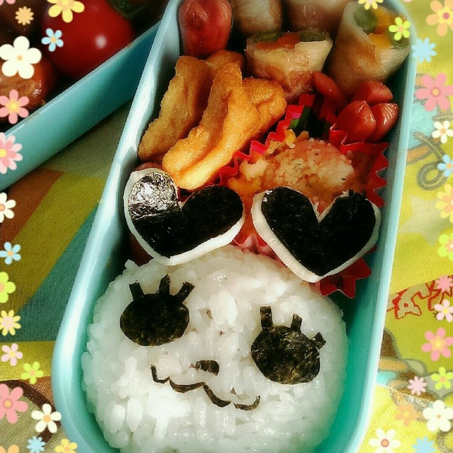 キャラ弁 簡単 ハニーワークス パンダ レシピ 作り方 By みゅも クックパッド 簡単おいしいみんなのレシピが371万品