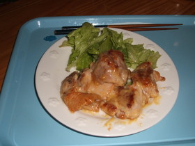 味噌マヨネーズの照り焼き