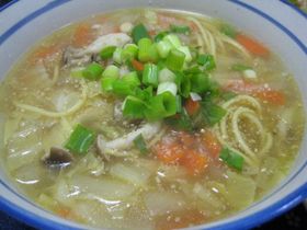 野菜だけで旨み十分 野菜ラーメン