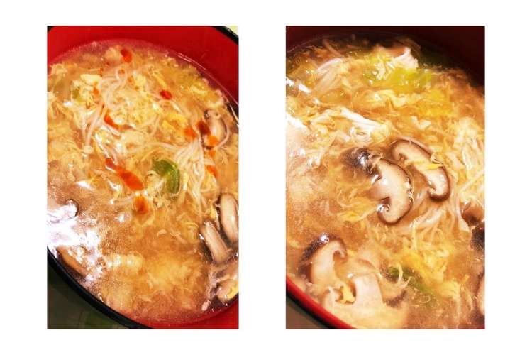 あんかけにゅうめん 酸辣湯にゅうめん レシピ 作り方 By Hinyasanஐ クックパッド
