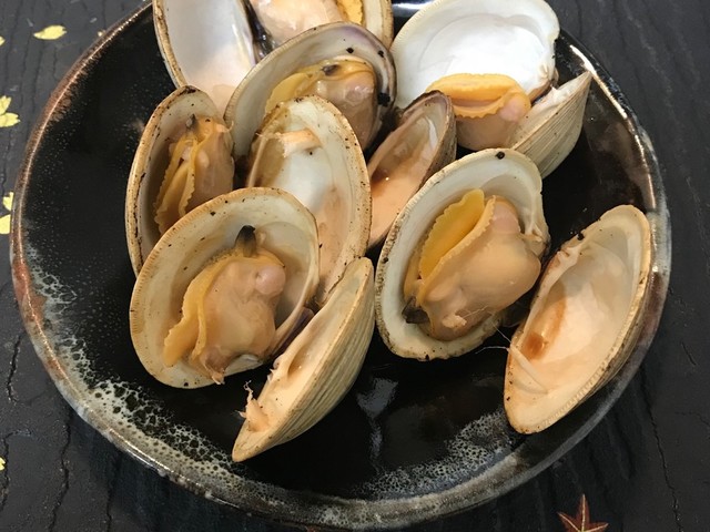 ホンビノス貝の酒蒸し バター醤油味 レシピ 作り方 By Dentack クックパッド 簡単おいしいみんなのレシピが359万品