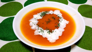 かぼちゃみそスープの画像