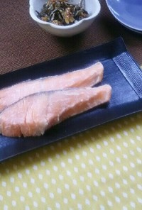 簡単介護食♥鮭の糀蒸し煮