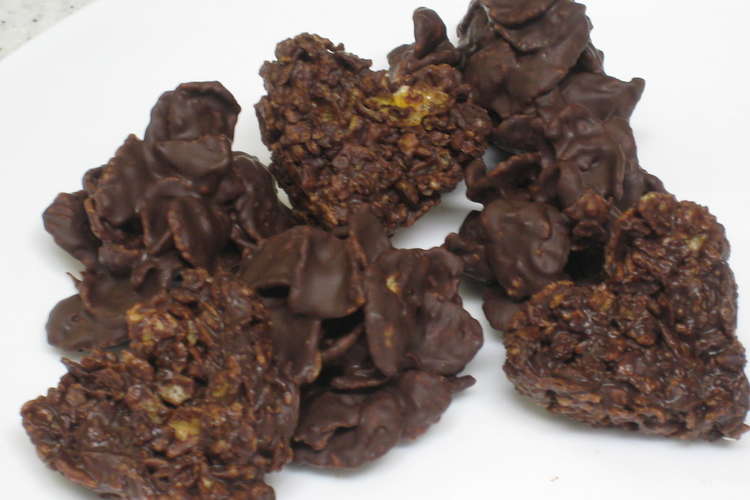 工程５分 失敗なしのチョコクランチ レシピ 作り方 By まなじゅ クックパッド 簡単おいしいみんなのレシピが355万品