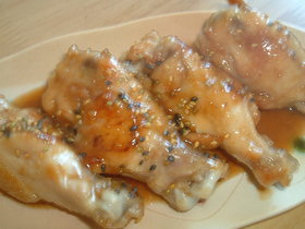 コッテリでサッパリ♪鶏の甘みそ酢煮