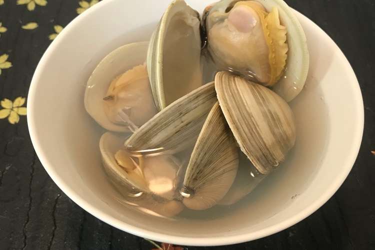 調味料は白だしだけ ホンビノスのお吸い物 レシピ 作り方 By Dentack クックパッド 簡単おいしいみんなのレシピが364万品
