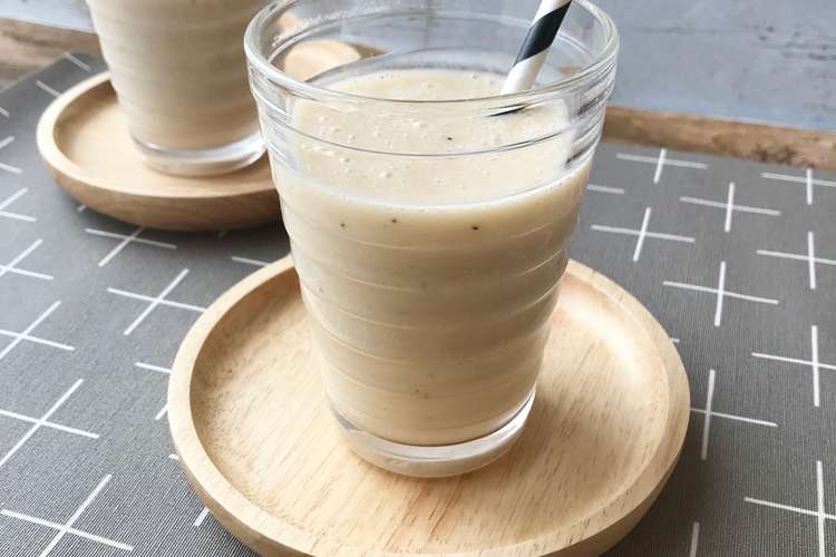 朝ごはんにも バナナあま酒スムージー レシピ 作り方 By 宝来屋本店 クックパッド 簡単おいしいみんなのレシピが357万品