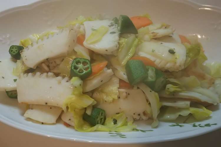 いかステーキで野菜炒め レシピ 作り方 By まるこめまるこめまる クックパッド 簡単おいしいみんなのレシピが356万品