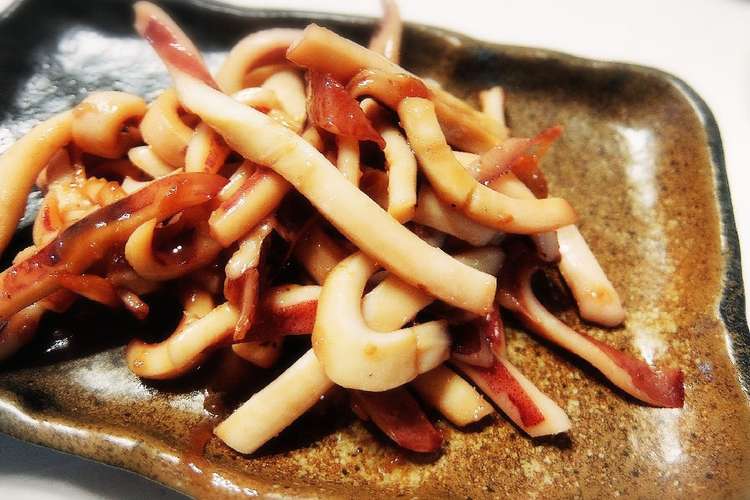 コストコ焼きイカで超簡単おつまみ レシピ 作り方 By Michikame クックパッド 簡単おいしいみんなのレシピが364万品