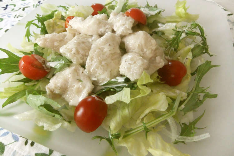 鶏の とぅるん とぅるん サラダ レシピ 作り方 By まめ豆あずき クックパッド 簡単おいしいみんなのレシピが355万品