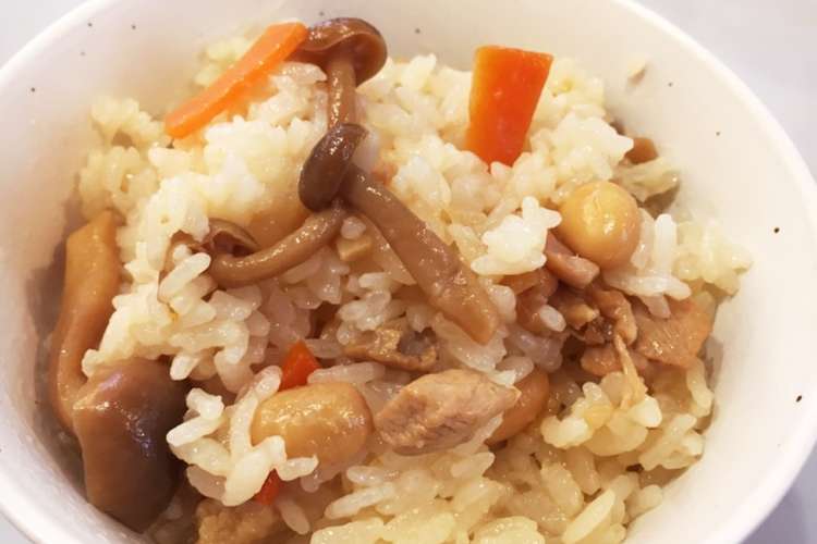 絶品炊き込みご飯 3合分 レシピ 作り方 By Kittyono クックパッド 簡単おいしいみんなのレシピが357万品