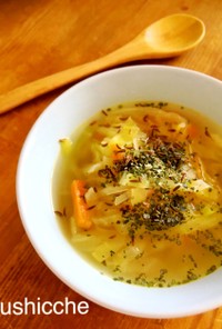 朝活♡スパイス野菜スープ