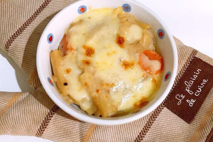 フライパンで簡単 マカロニグラタン レシピ 作り方 By 小野寺あずき クックパッド 簡単おいしいみんなのレシピが350万品