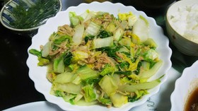 糖質制限にも★白菜とえのきの炒めもの