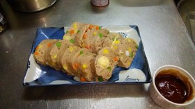 レンジで作るミートローフ