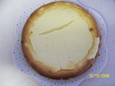 【注】濃厚！アメリカンなチーズケーキの写真
