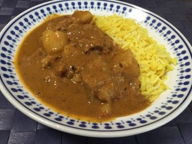 マッサマンカレー風ピーナッツバターカレー