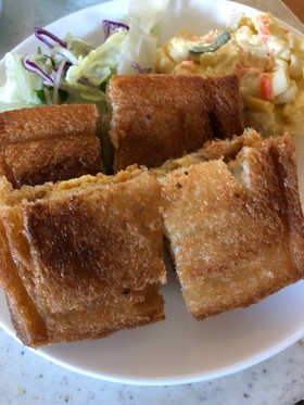 カレーリメイク、コロッケパン⁈