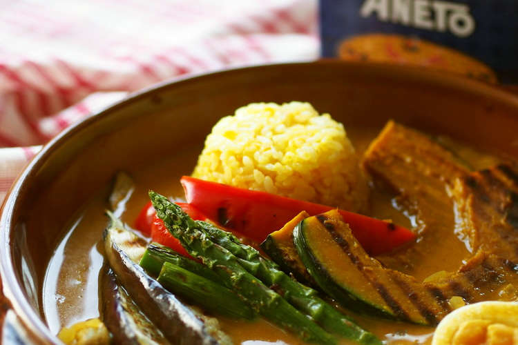 夏野菜のシーフードスープカリー レシピ 作り方 By グランジャポン クックパッド 簡単おいしいみんなのレシピが351万品