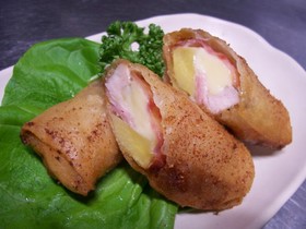 学校給食で食べた?変わり春巻き~ッ♪