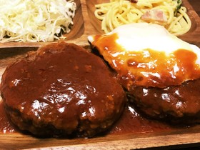 簡単☆美味☆デミグラス風煮込みハンバーグ