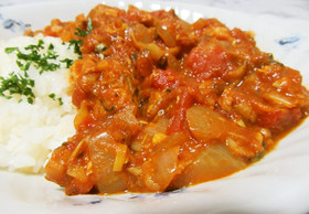 簡単*健康*節約♡本格的サバ缶カレー