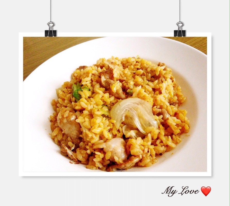 簡単♡焼肉のタレ炒飯♡2の画像